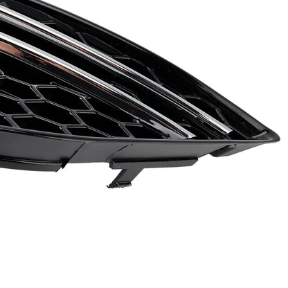 Griglia di copertura fendinebbia cromata Audi A4 B8.5 2013-2015, paraurti standard