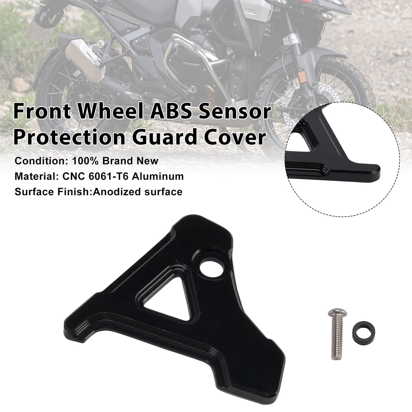 Protezione sensore ABS ruota anteriore per BMW R1300GS / ADV 23-25