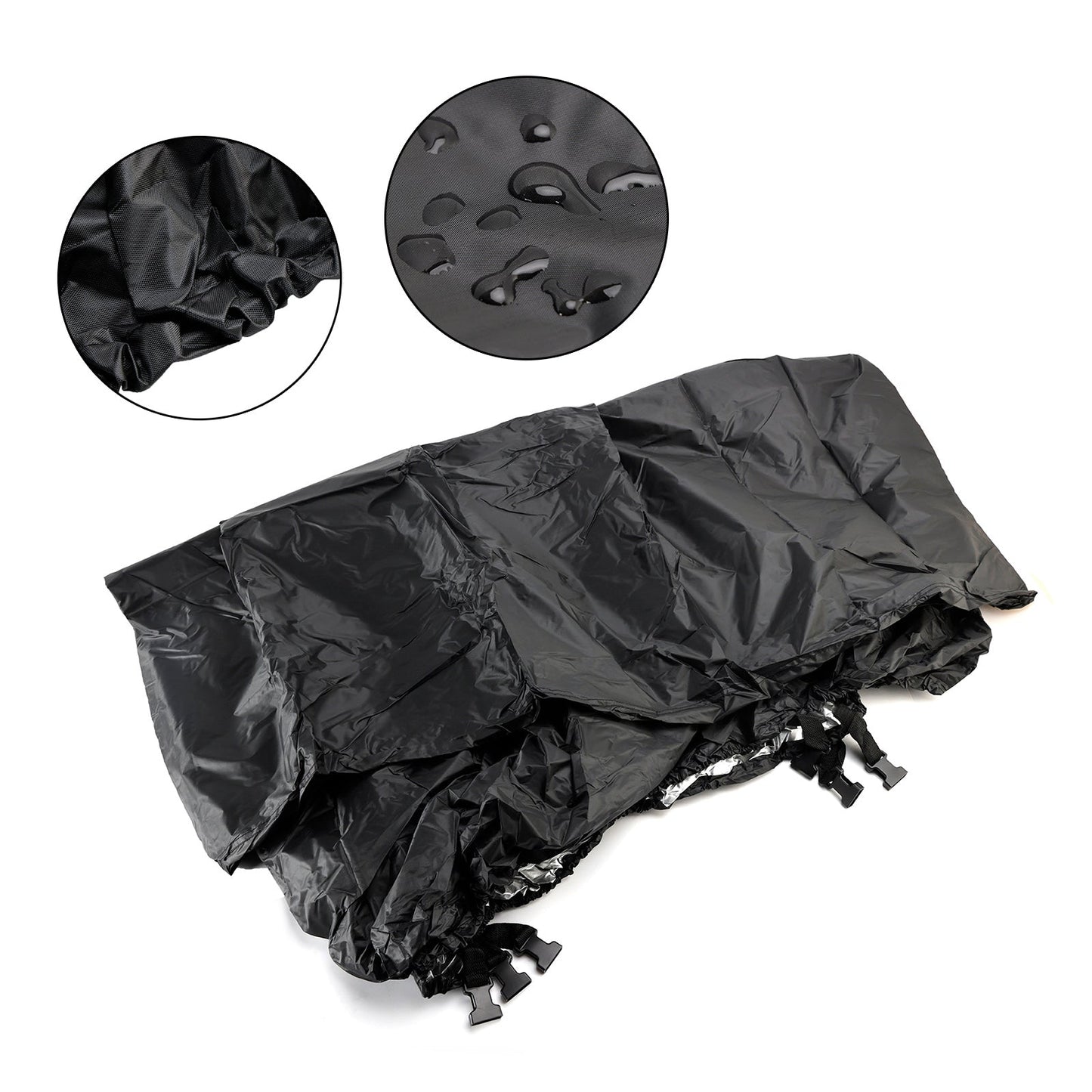 Copertura impermeabile universale per barche 16-18Ft 210D nera per barche Rt175 del ranger