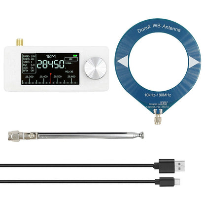 Ricevitore radio portatile SI4732 0,5-108 MHz LSB AM FM Mini tascabile per tutte le bande