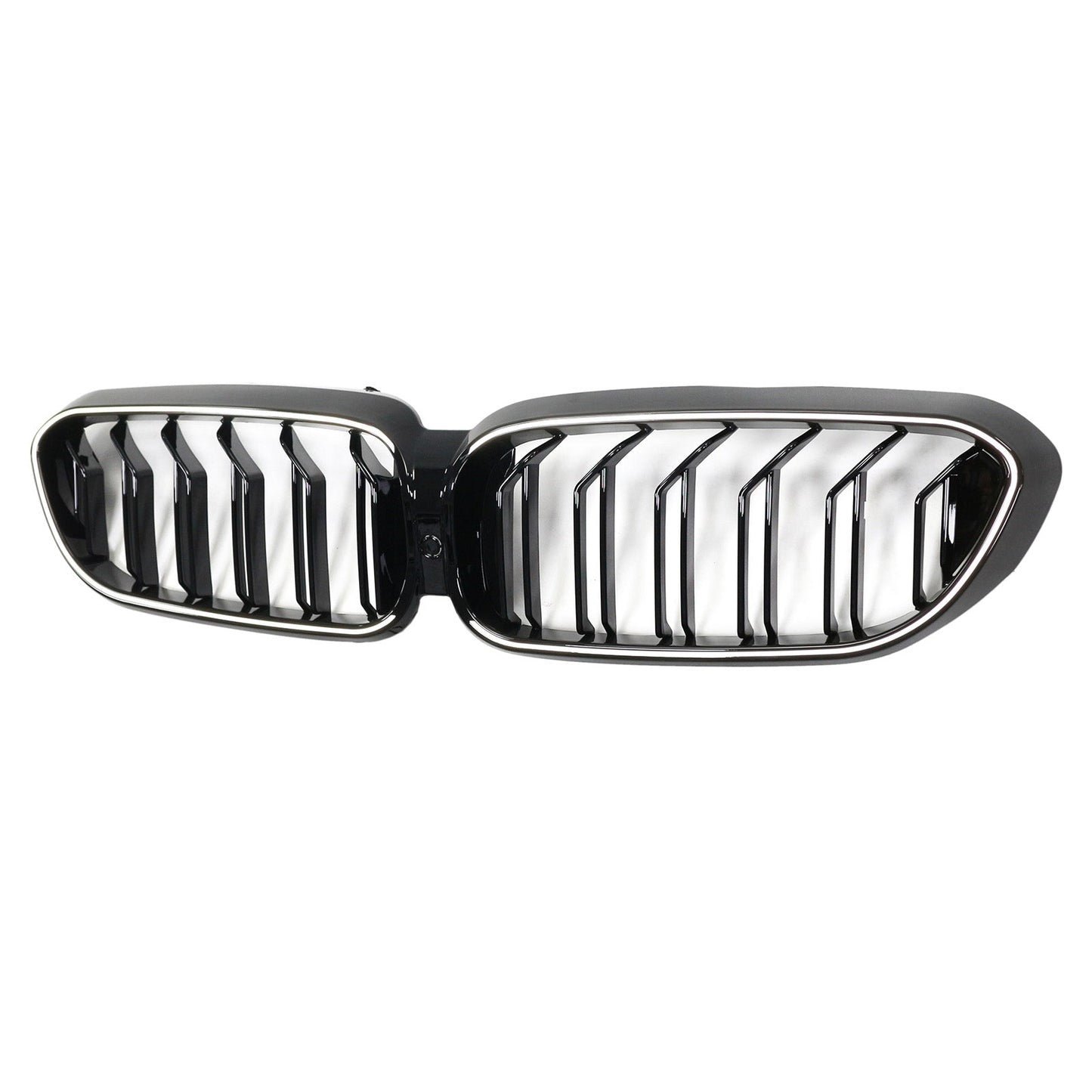 Griglia anteriore a doppio rene BMW Serie 5 G30 G31 2017-2020, nero lucido