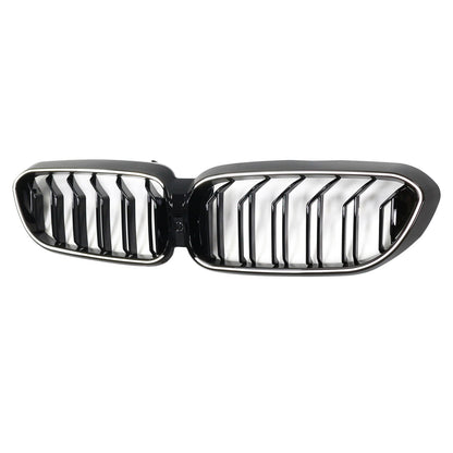 Griglia anteriore a doppio rene BMW Serie 5 G30 G31 2017-2020, nero lucido