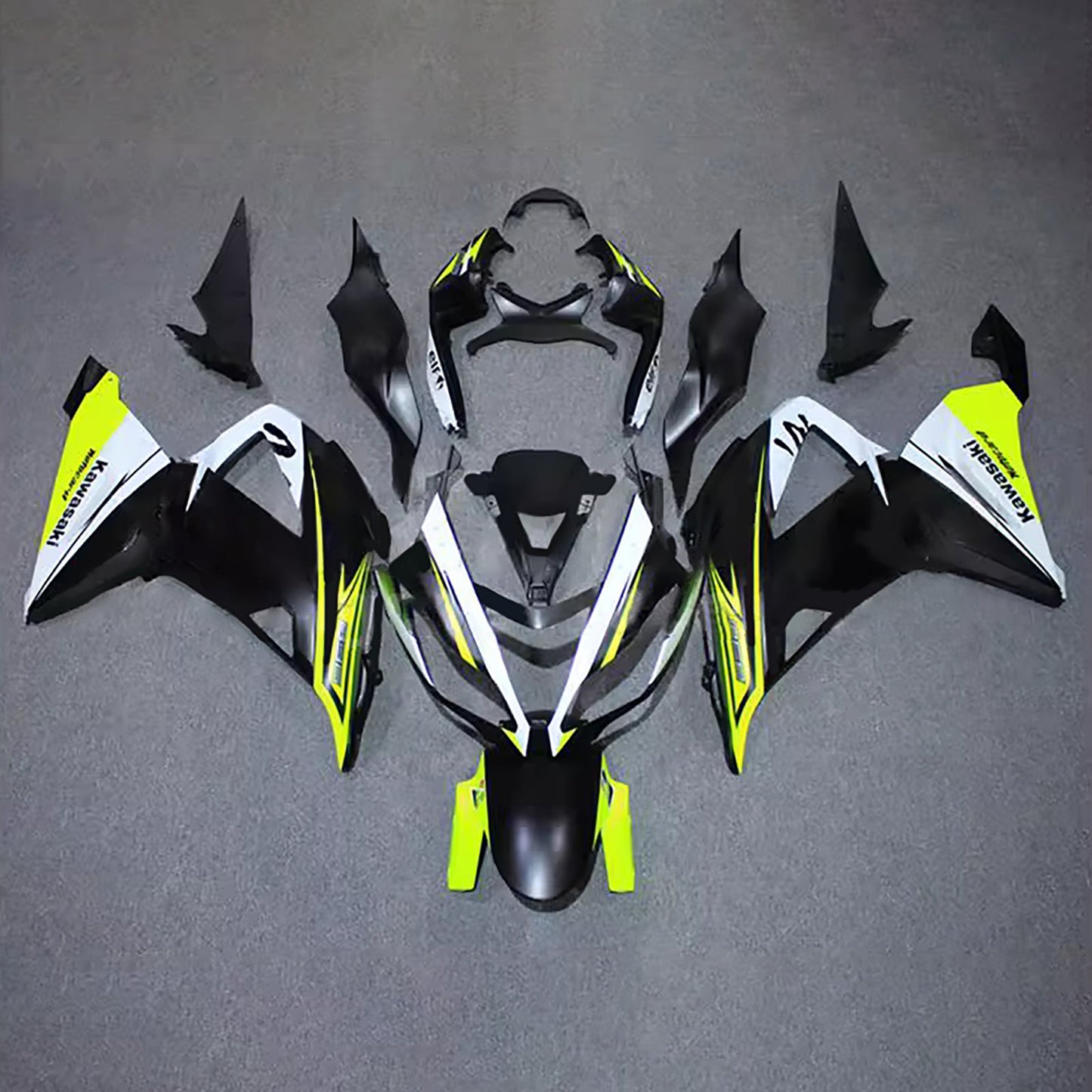 Kit carenatura iniezione in plastica ABS adatto per Kawasaki ZX6R 636 2013-2018