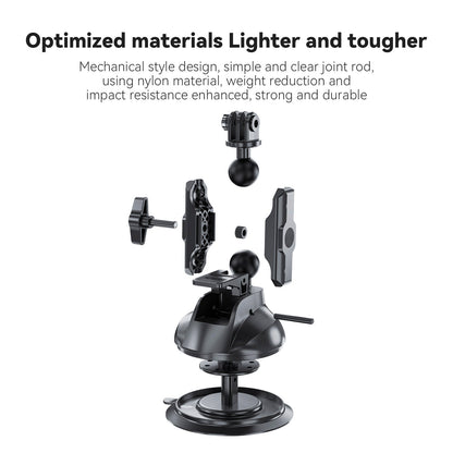 Supporto universale leggero e resistente con ventosa per Dji Gopro13/Insta 360 Go3