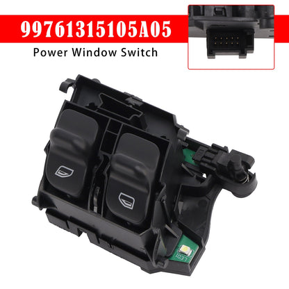 Interruttore alzacristalli elettrico per Porsche 997 987 lato guidatore, portiera sinistra, codice 99761315105A05
