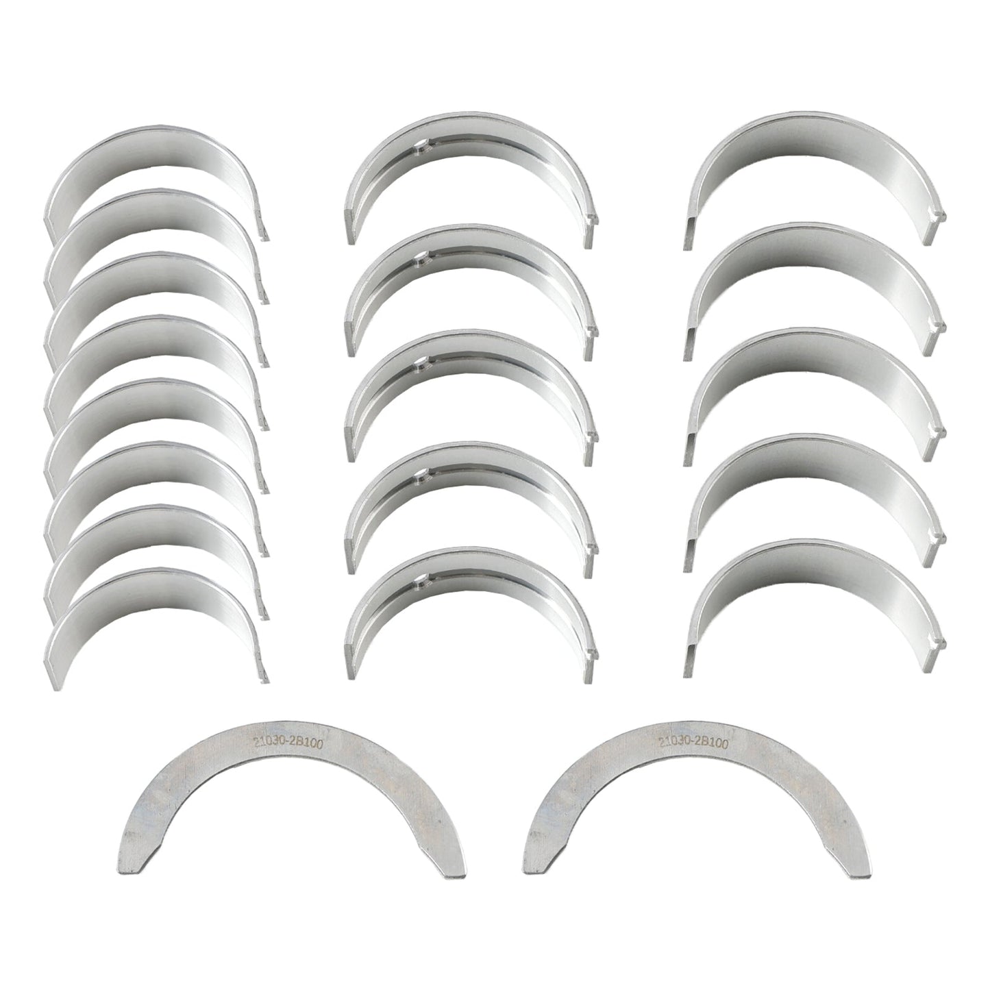 2013-2017 Hyundai Accent L Sedan 4 porte G4FD Albero motore e bielle e cuscinetto 209102BB03