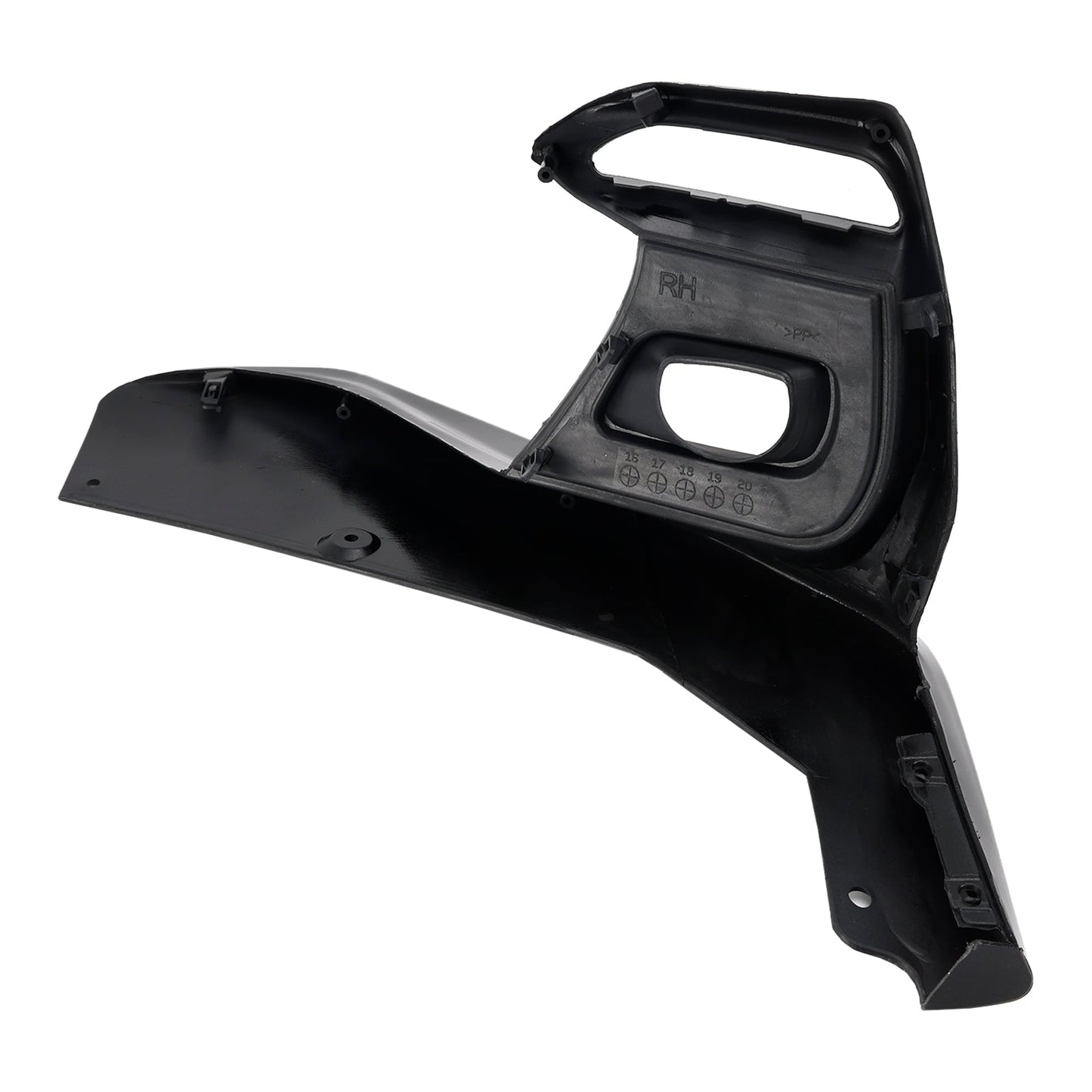 Coprifaro fendinebbia paraurti Infiniti Q50 Sport 2018-2020, cornici griglia nere