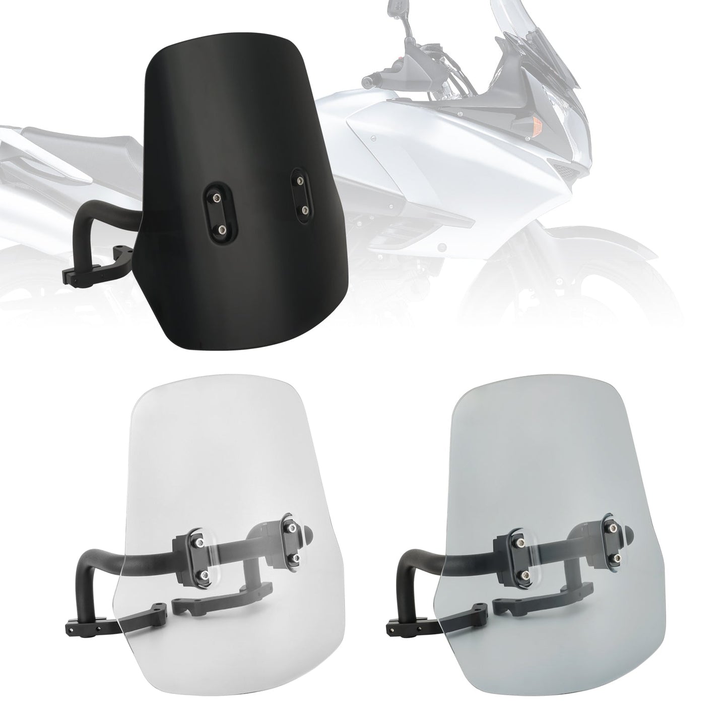 2019-2023 HONDA Hunter Cub CT125 Parabrezza per moto in ABS