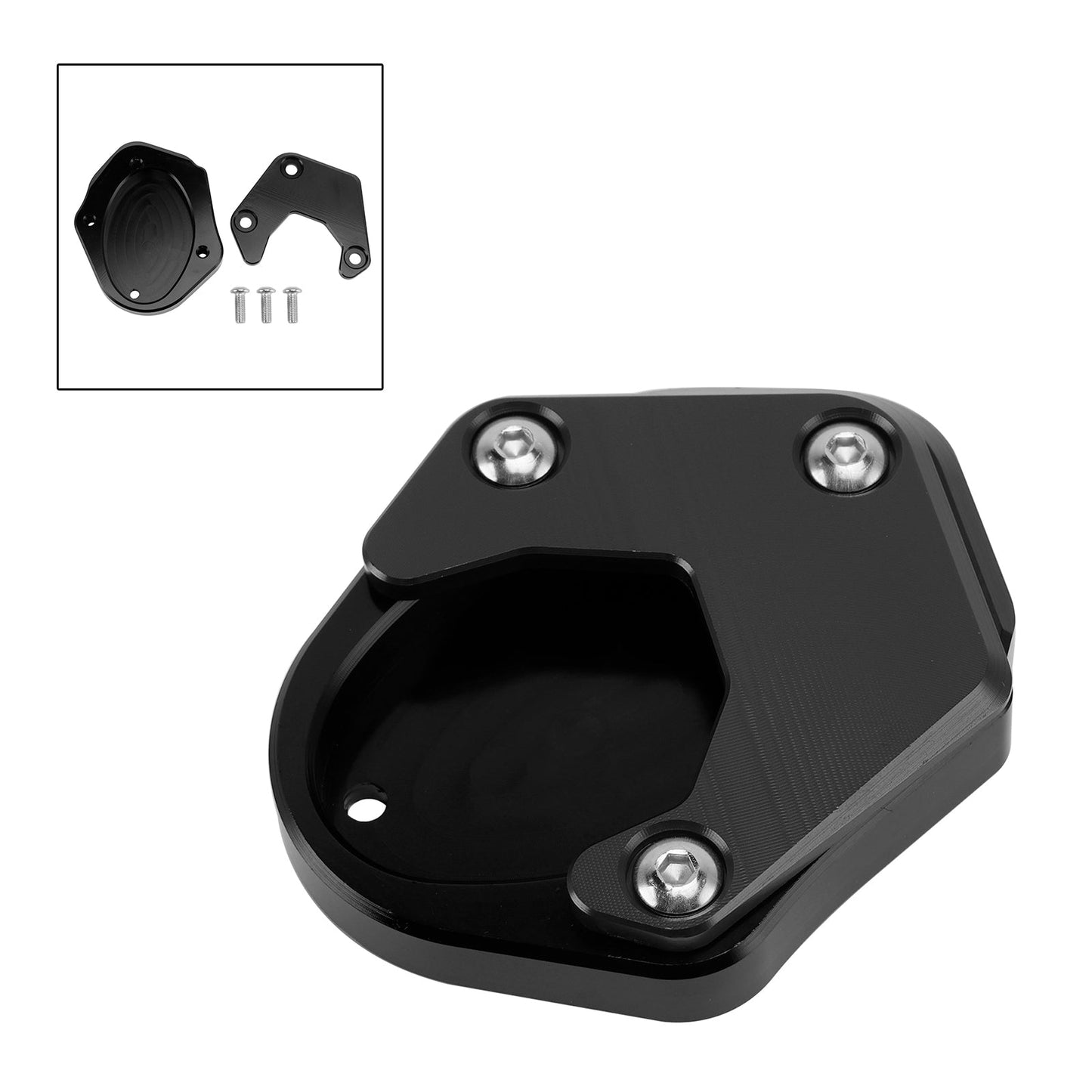 Estensione del cavalletto per allargamento del cavalletto laterale verde adatta per Kawasaki Klx2301S/R Klx150 Titanium