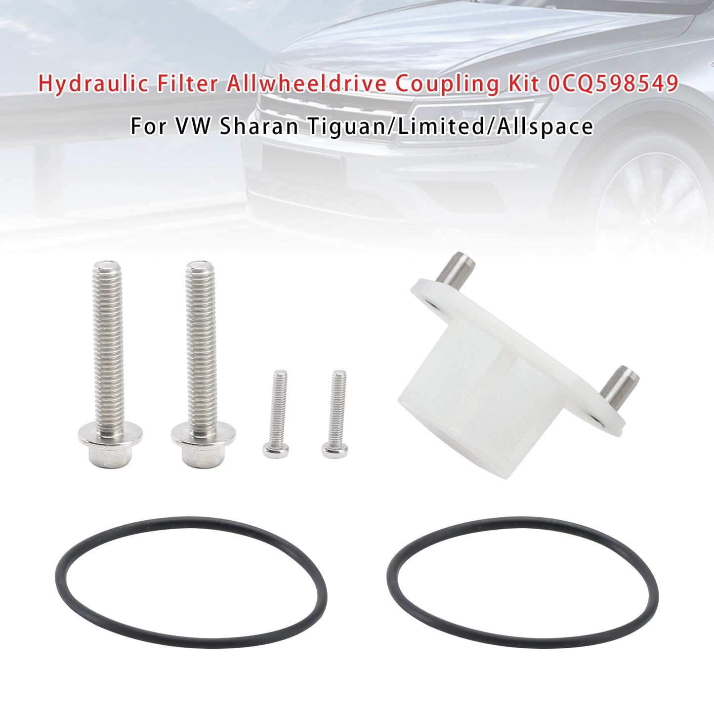 Kit di accoppiamento filtro idraulico per trazione integrale VW Sharan Tiguan/Limited/Allspace 0CQ598549