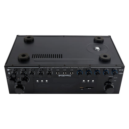 Bluetooth HiFi 2000W Stereo Power Amplificatore 5.1-Channel Subwoofer Amplifier