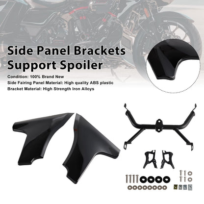 Staffe di supporto per spoiler per pannello laterale Harley CVO Road Glide dal 2024 in poi