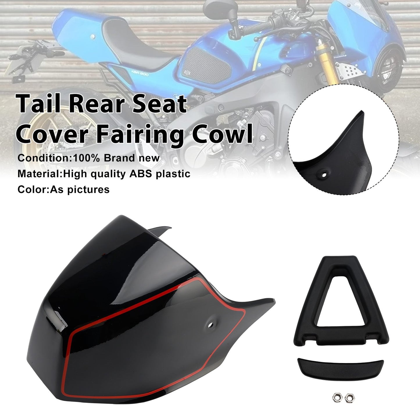 Copertura per carenatura del sedile del passeggero posteriore Yamaha XSR900 2022-2025