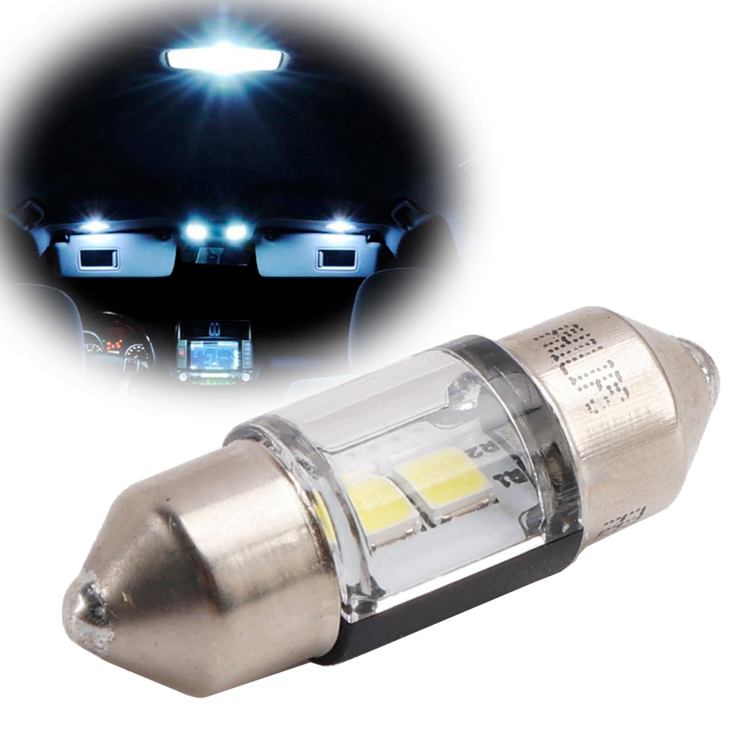Luce auto LED-Fest Ultinon Pro6000 30MM 24844CU60 6000K 24V per PHILIPS
