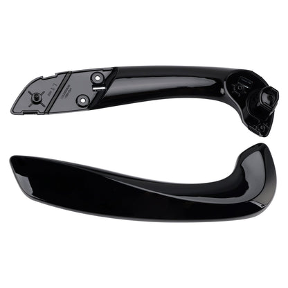 Maniglia interna porta anteriore sinistra base + set di copertura nero per Renault Megane MK3 Fluence