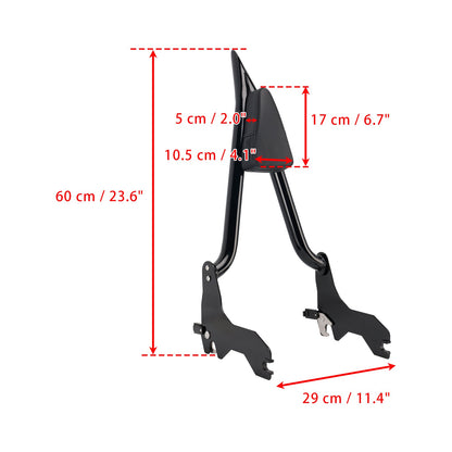 Schienale Sissy Bar passeggero Softail Fat Bob 114 FXFB FXFBS 2018+