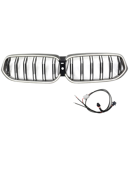 Griglia anteriore a doppio rene nera BMW Serie 6 G32 2020-2025
