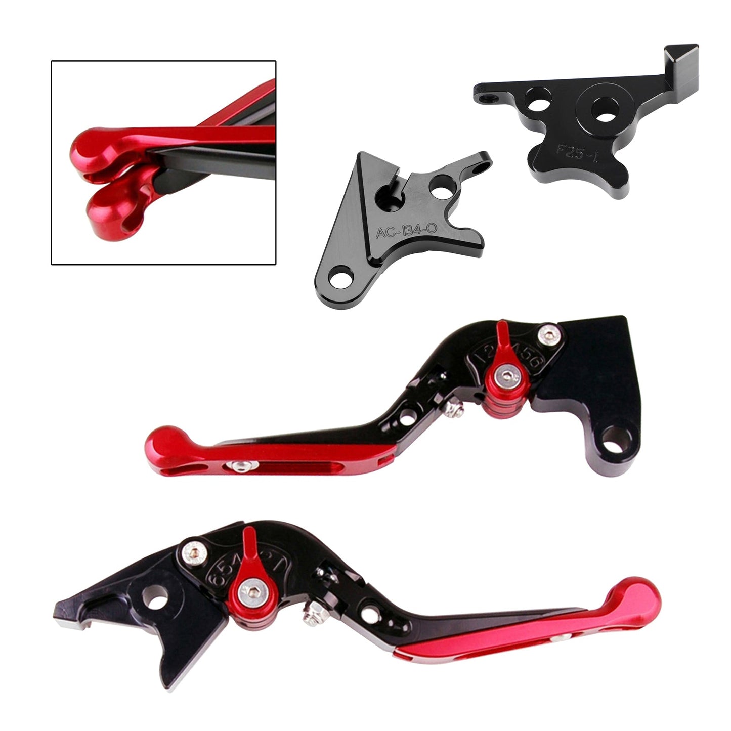 Leva freno frizione regolabile adatta per HONDA CB350 Hness GB350 CB350 2021-2023