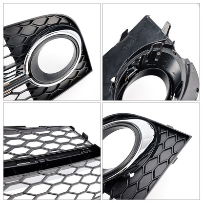 Griglia fendinebbia cromata per paraurti anteriore Audi TT MK2 S-Line TTS 2011-2014