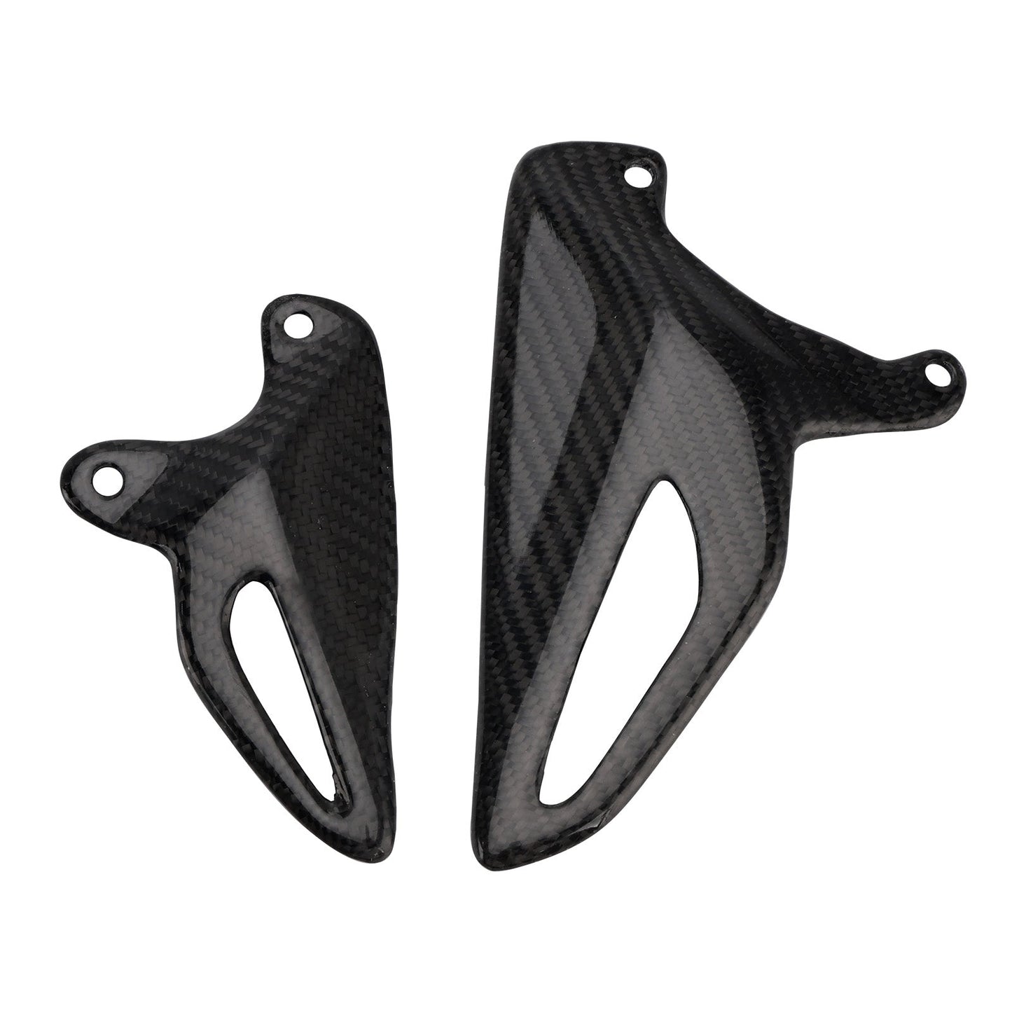 Pedane in vera fibra di carbonio per Ducati Panigale V4 V4S V4R V2 2018-2025