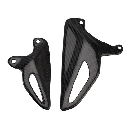 Pedane in vera fibra di carbonio per Ducati Panigale V4 V4S V4R V2 2018-2025