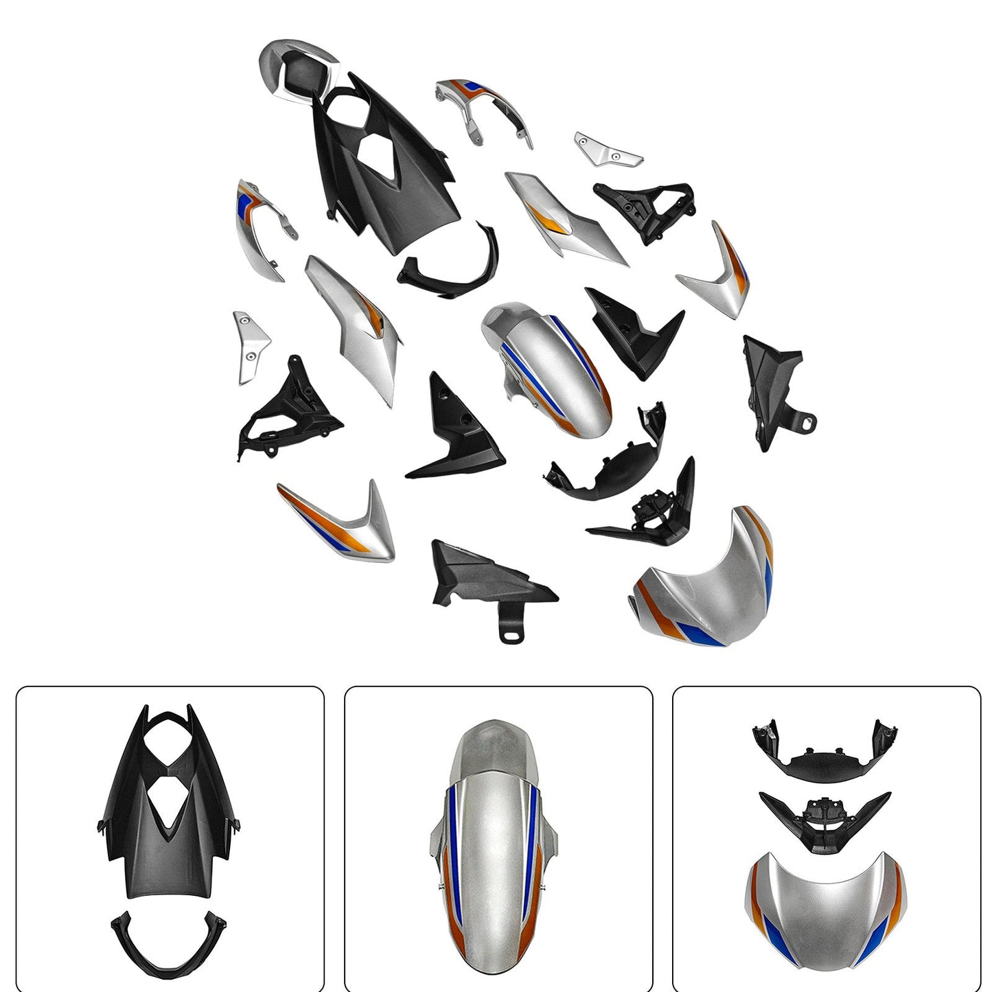 Kit di carene iniettabili per Street Triple 765 R/RS 2020-2022