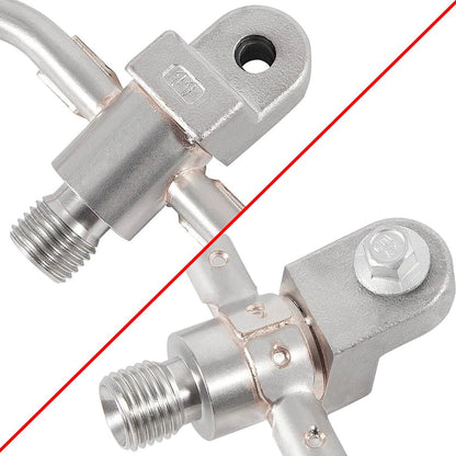 12677002 Tubo di collegamento del rail del carburante dell'iniettore per Chevrolet GMC Cadillac 2014-2021