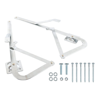 Coppia bracci cerniera per scaletta per soffitta per MFG Werner serie 55-2 dopo il 2010