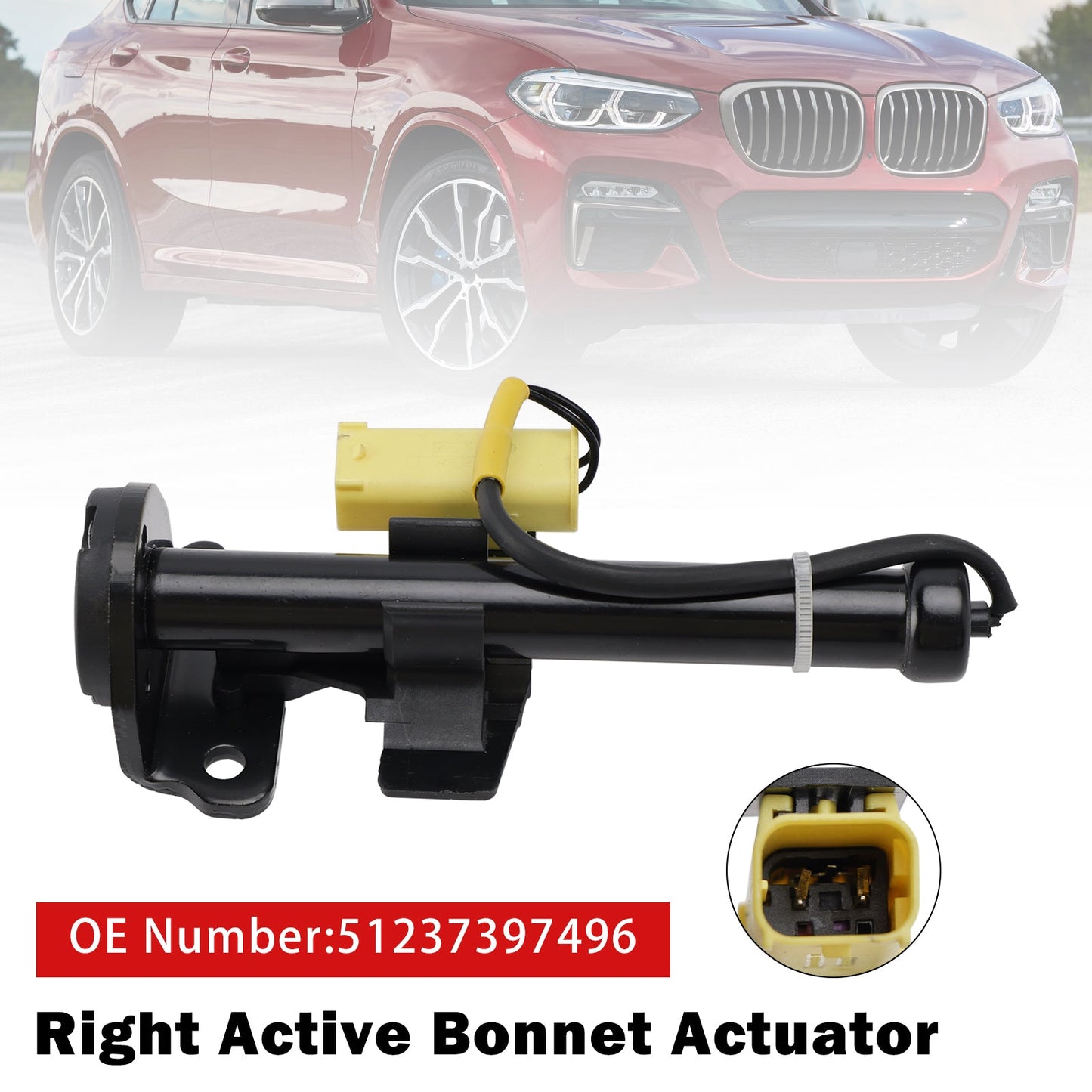 Attuatore cofano attivo destro 51237397496 per BMW X3 G01 X4 G02 2017-2020