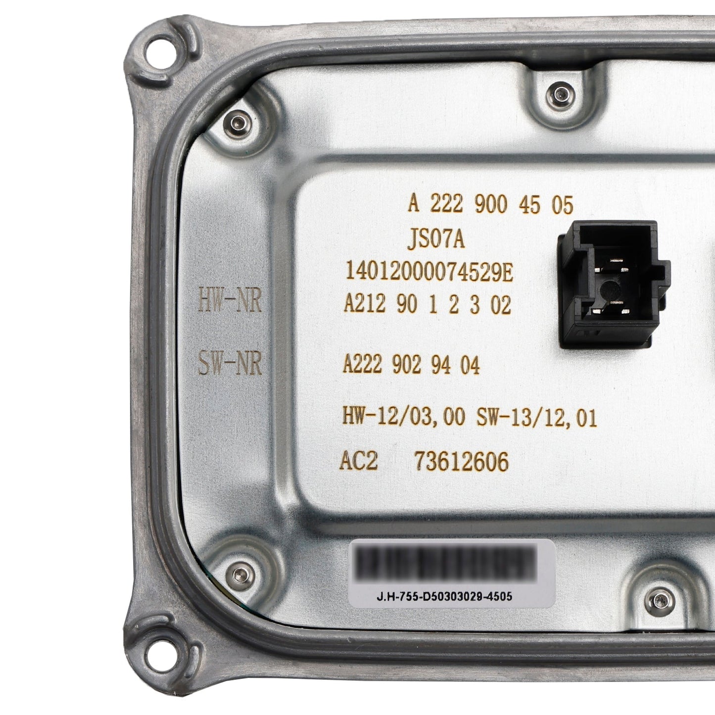 Modulo di controllo della zavorra dei fari Mercedes Benz Classe E Classe S W222 2013-2018 A2129004505