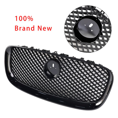 Griglia paraurti anteriore stile XF-R adatta per Jaguar XF 2012-2015, nero lucido
