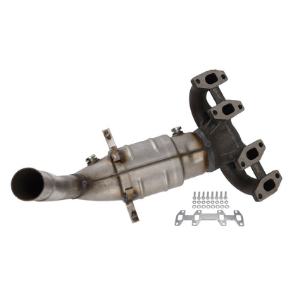 Marmitta di scarico con convertitore catalitico 51786938 adatta per Fiat 500 1.2 Ford Ka