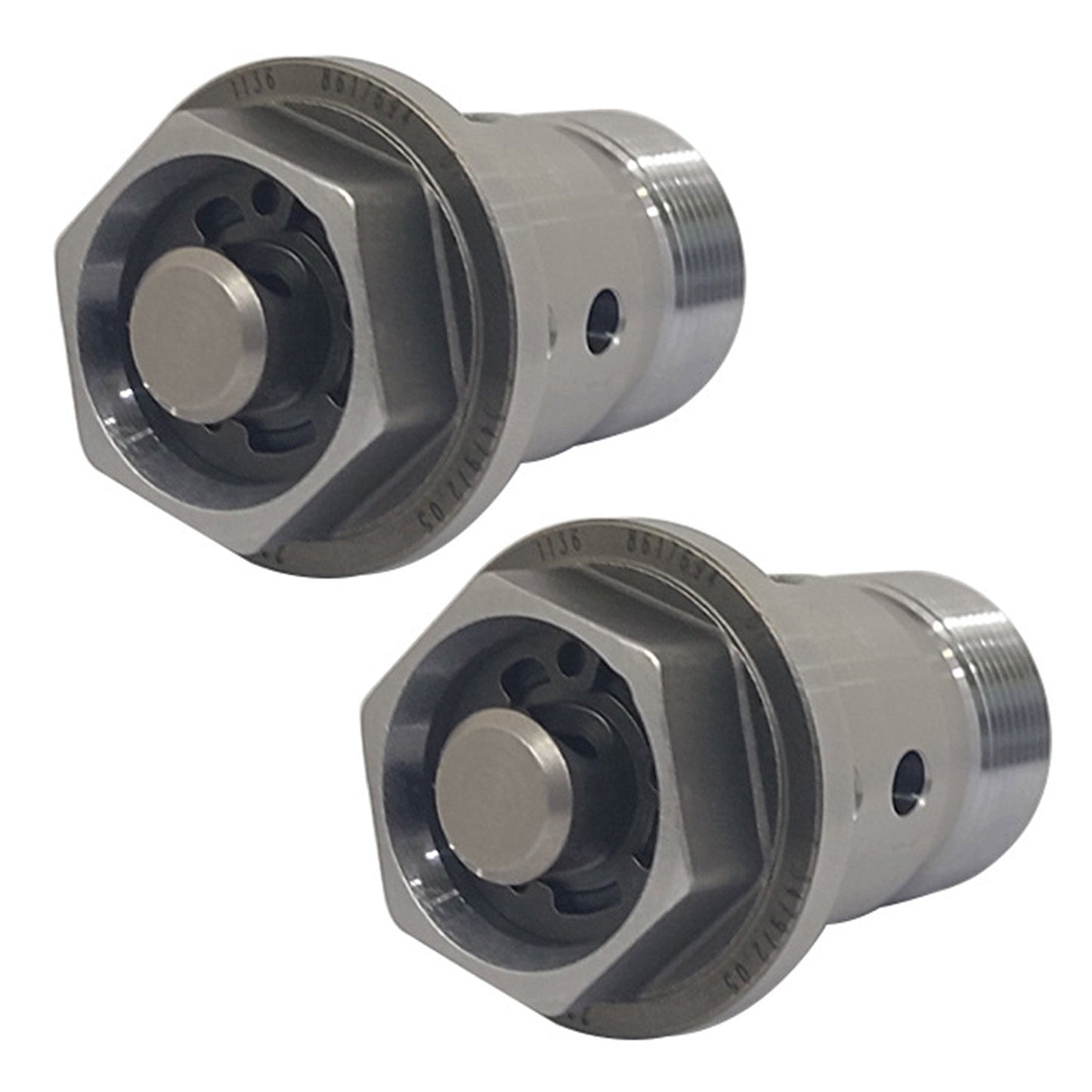 Set di 2 valvole di controllo dell'olio per fasatura variabile delle valvole (VVT) del motore per BMW, codice 11368617694