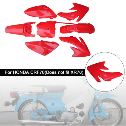 Kit di plastica per carrozzeria e parafango per HONDA CRF70 DIRT BIKE
