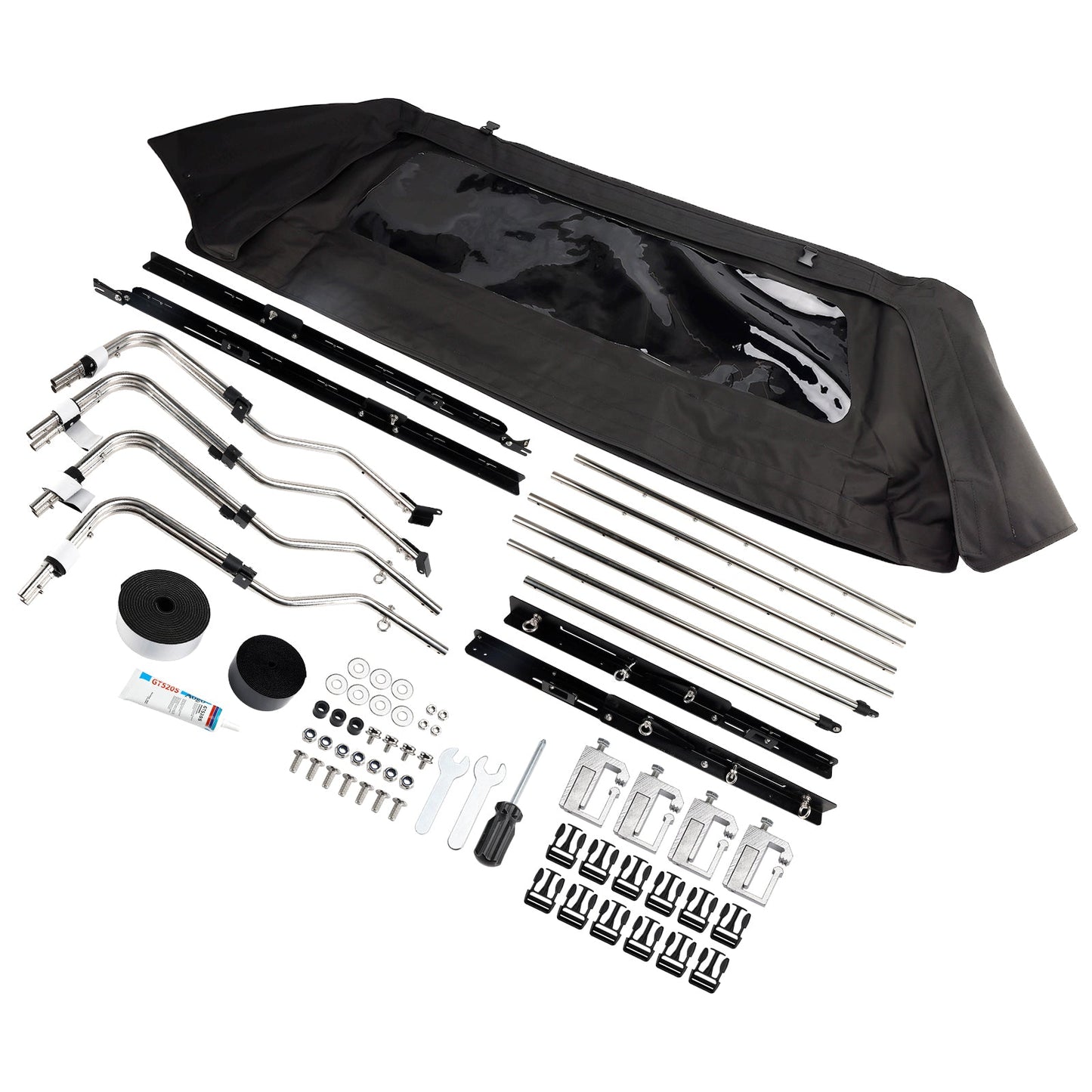 Copertura morbida per camion Toyota Tundra Carriage 2022-2023, dimensioni 1682×1602 mm