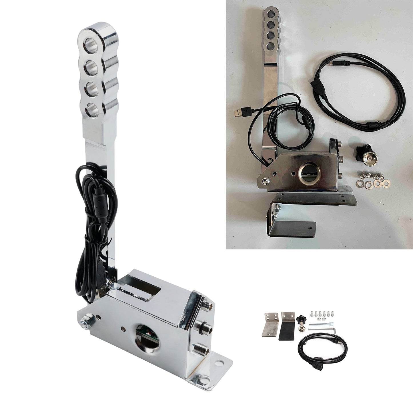 Per giochi di corse G25/G27/G29/T300/T500 Per Assetto PC 14Bit SIM USB Handbrake