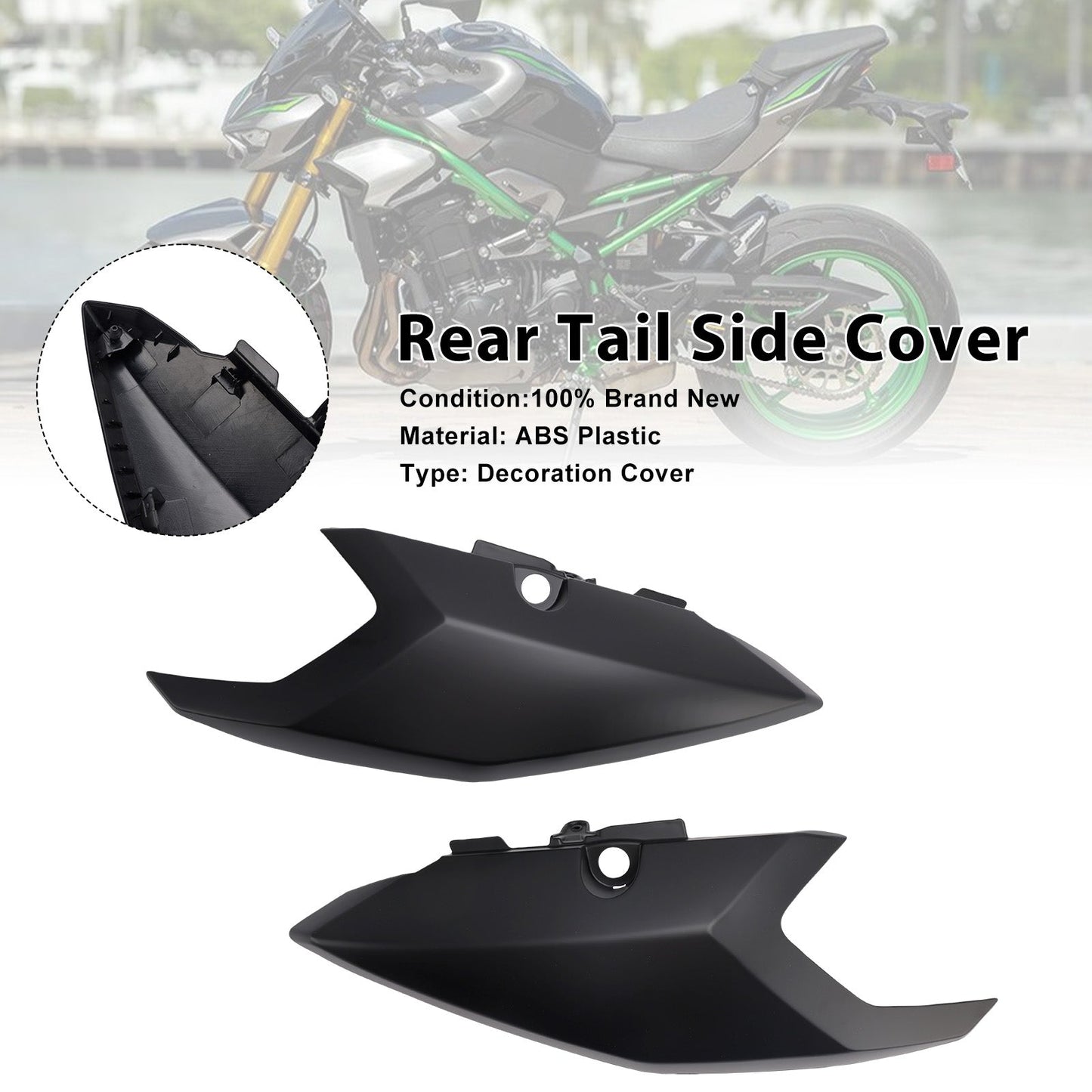2025-2026 Per Yamaha Tenere 700 T700S Copertura laterale posteriore della carenatura