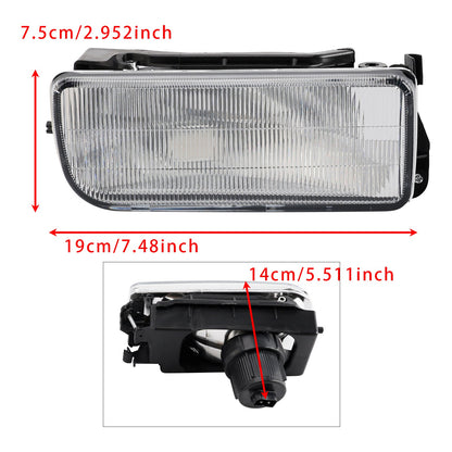 Coppia di fendinebbia anteriori per paraurti BMW E36 Serie 3 1992-1998 senza lampadine