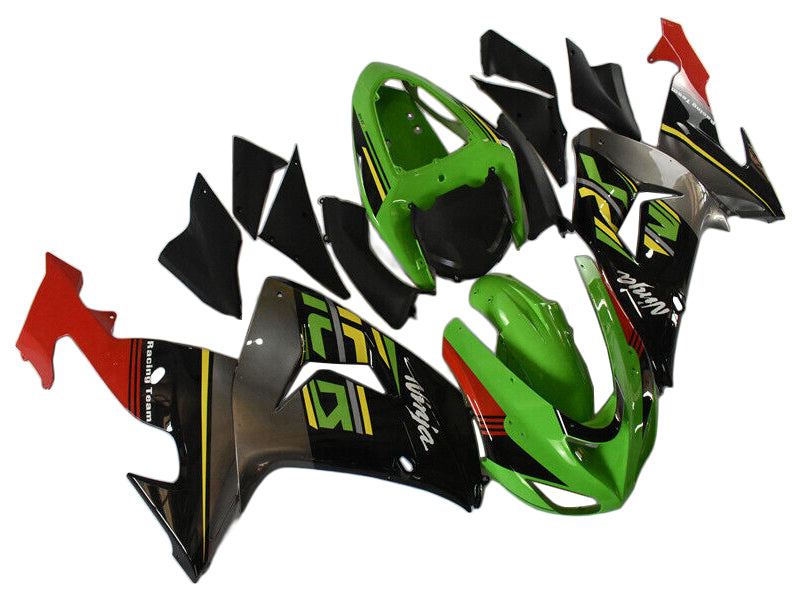 Kit di carenatura iniezione Abs di plastica adatta per Kawasaki ZX10R 2006-2007