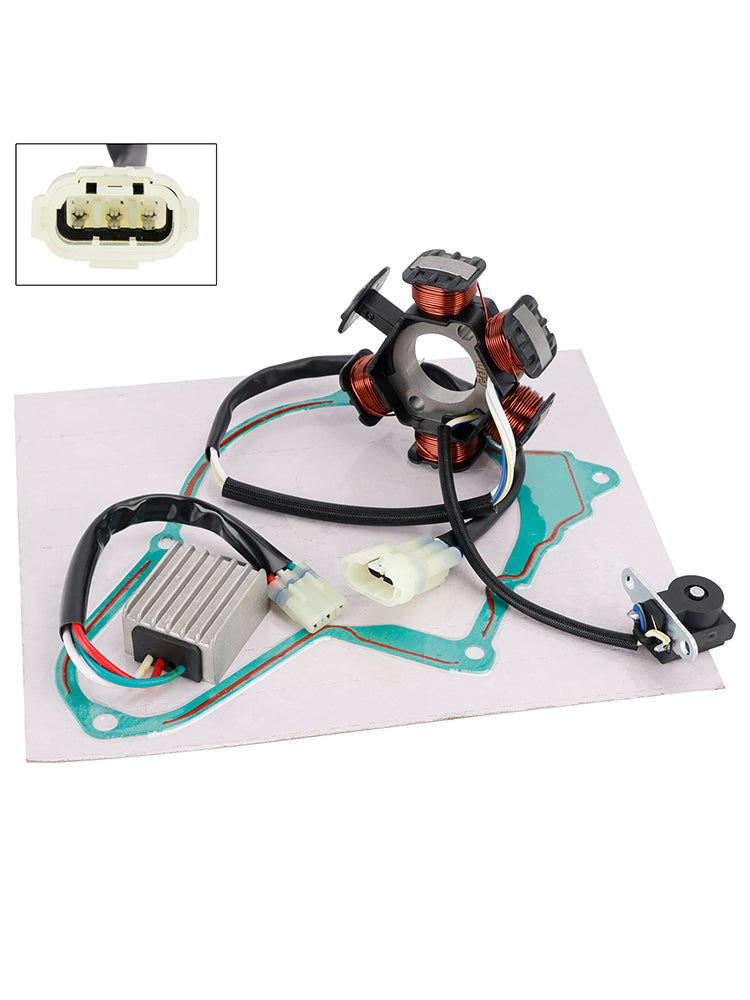 Statore e regolatore con guarnizione per Honda TRX90X TRX90EX Sportrax 90 2006-2025