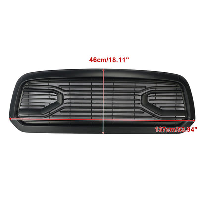Griglia paraurti anteriore stile Big Horn nera per Dodge Ram 1500 2013-2018