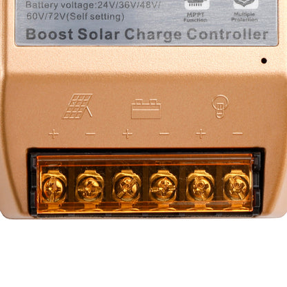Regolatore solare MPPT Boost 10A/20A/30A 24V36V48V60V72V APP mobile Controllo intelligente