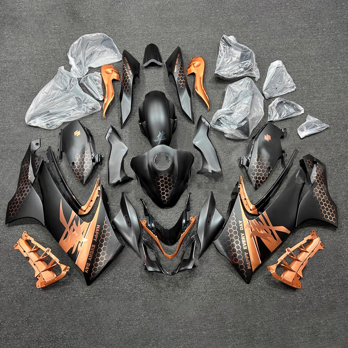 Kit carenatura iniezione ABS per Suzuki Hayabusa GSX1300R 2021-2025