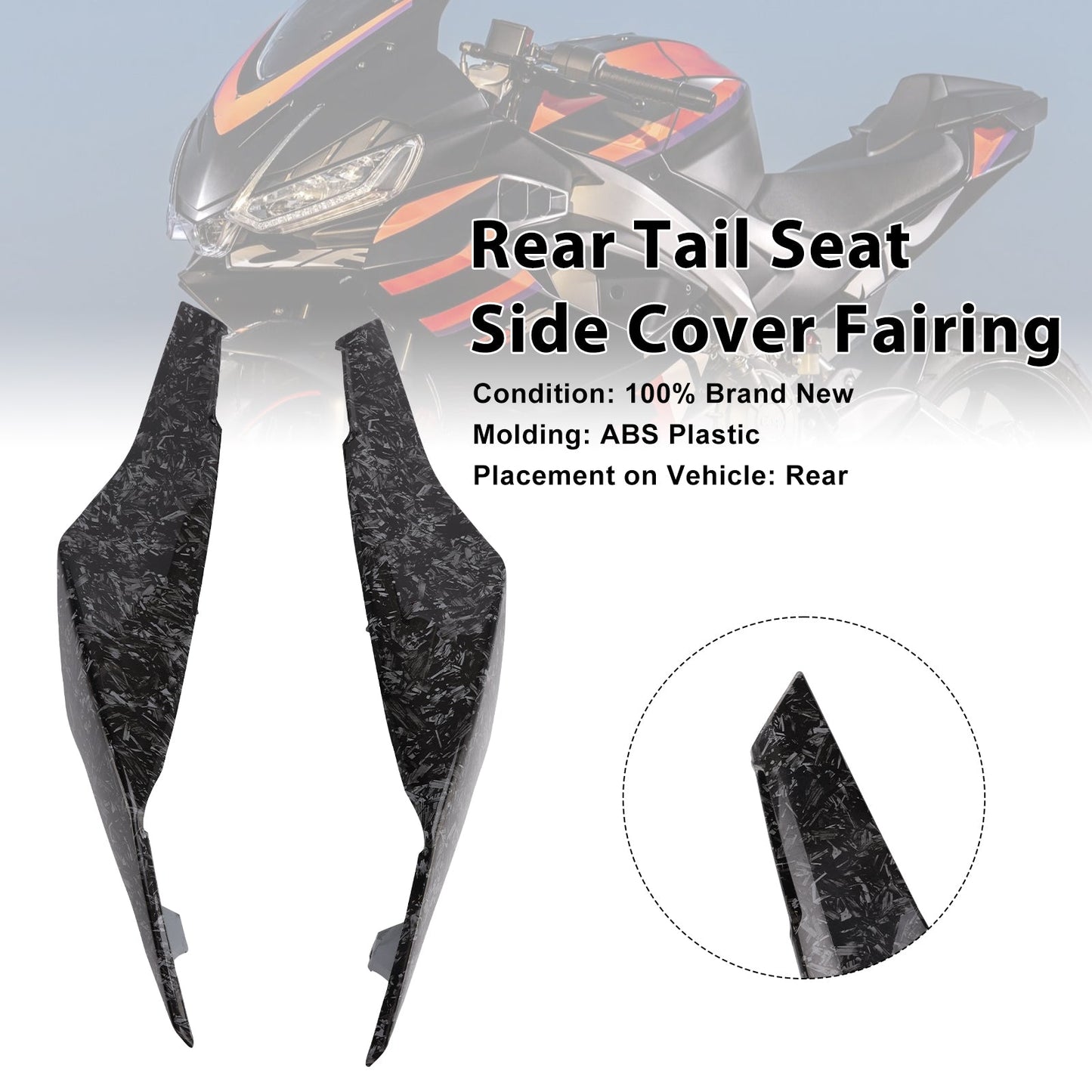 Carenatura laterale del codino posteriore Aprilia RS457 RS 457 2024-2025