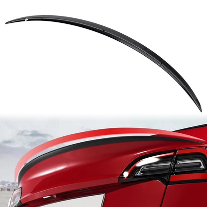 Spoiler posteriore nero lucido per Tesla Model 3 17-23, stile originale di fabbrica