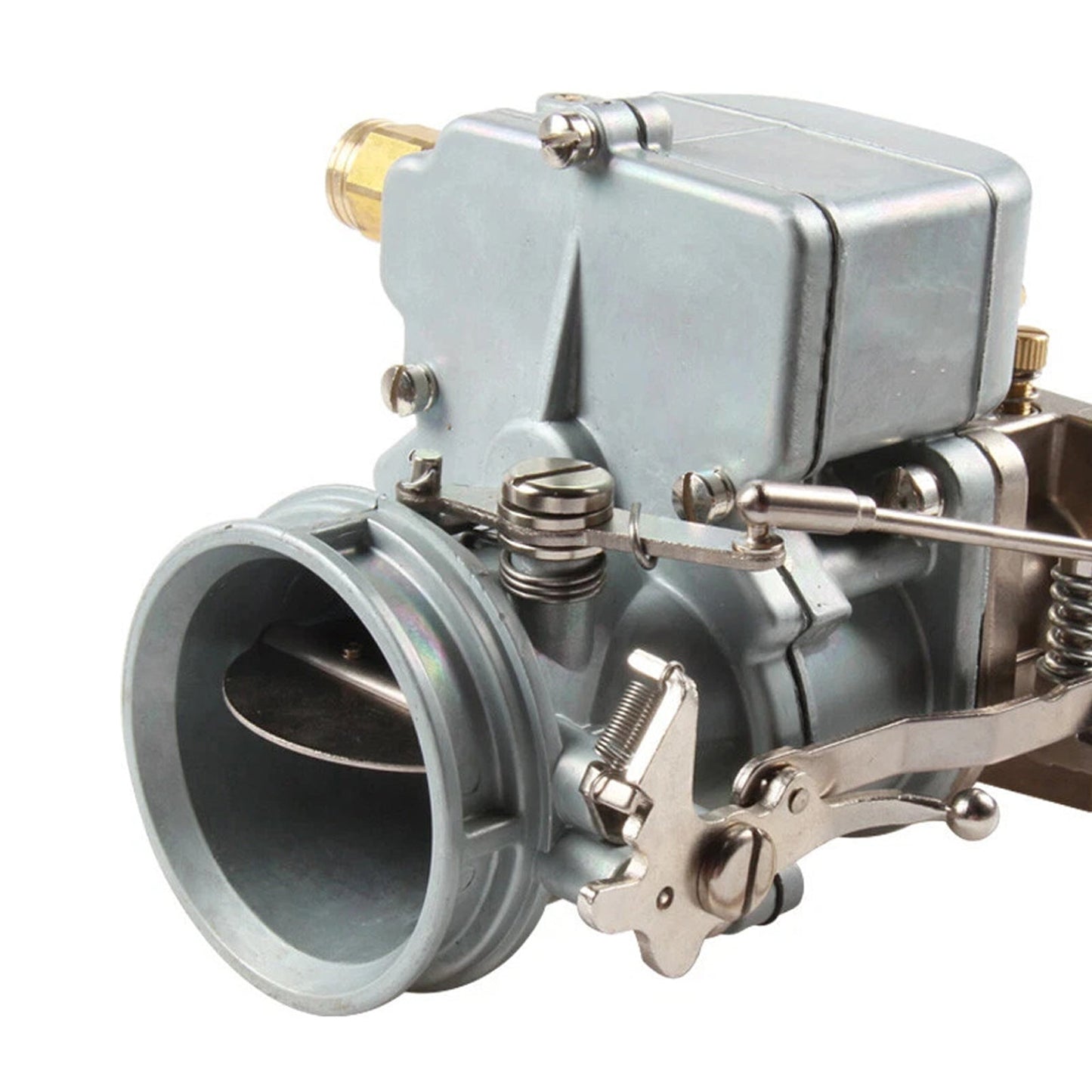 Carburatore Ford e Mercury 1949-1953, finitura naturale, stile 97, 2 cilindri, 91511655
