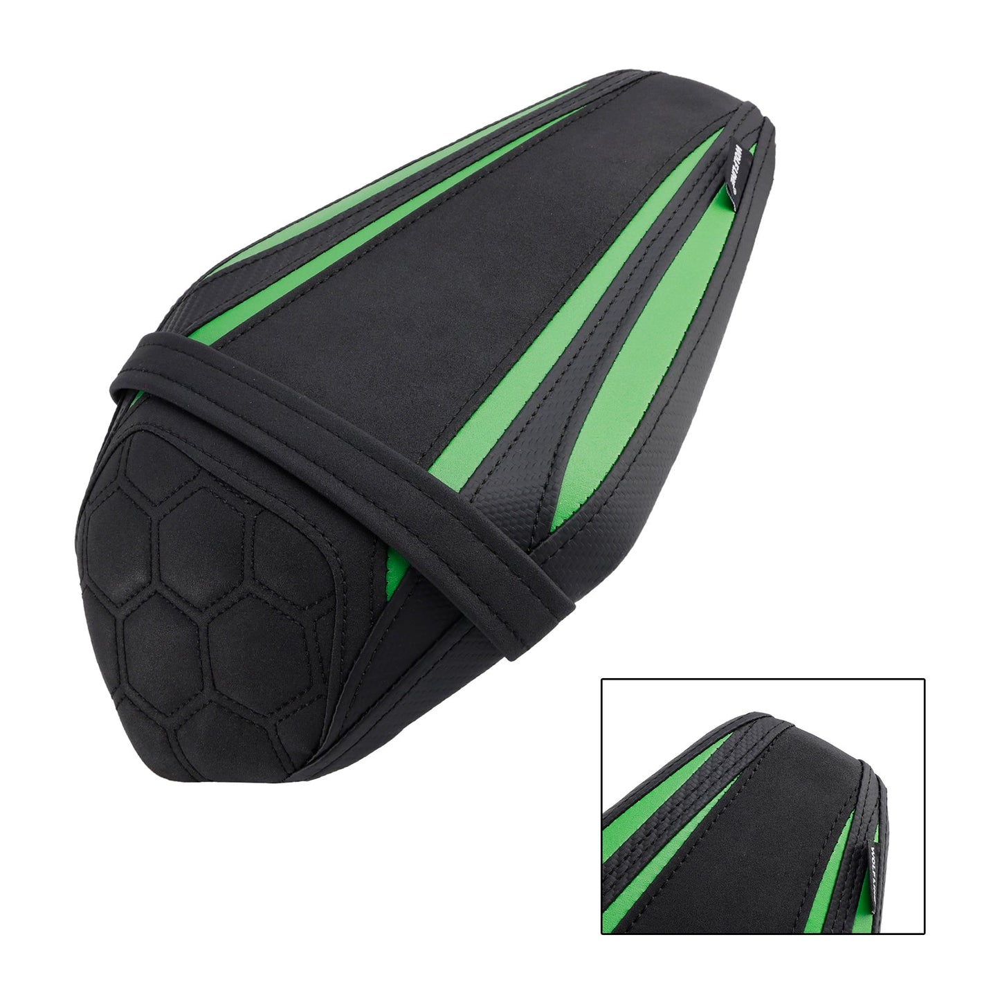 Sella passeggero posteriore Kawasaki ZX-10R/RR 2021-2023, verde piatto