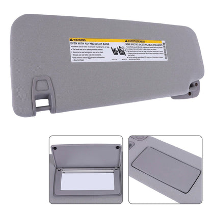 Visiera parasole grigia lato destro 23459643 per Chevrolet GMC 2014-2019