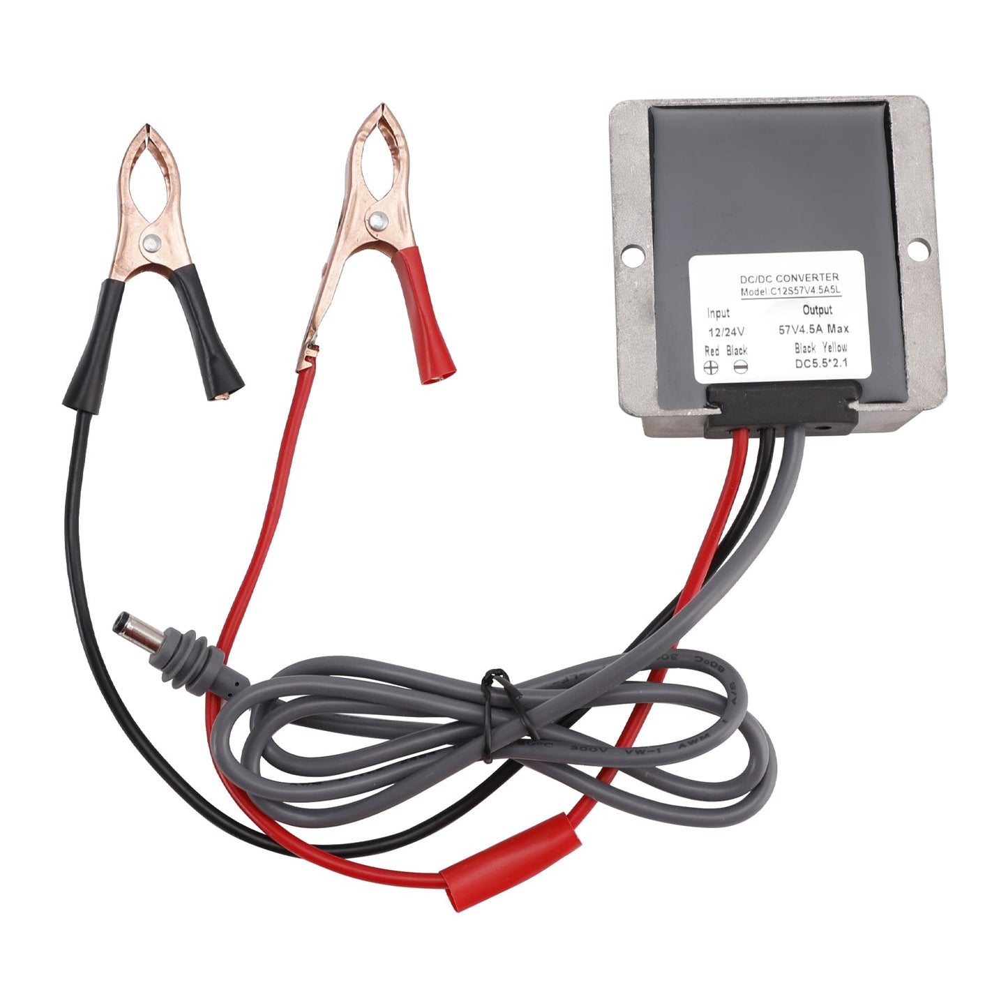 Mini convertitore di potenza step-up con cavo di alimentazione CC da 12 V/24 V a 57 V 4,5 A 256 W