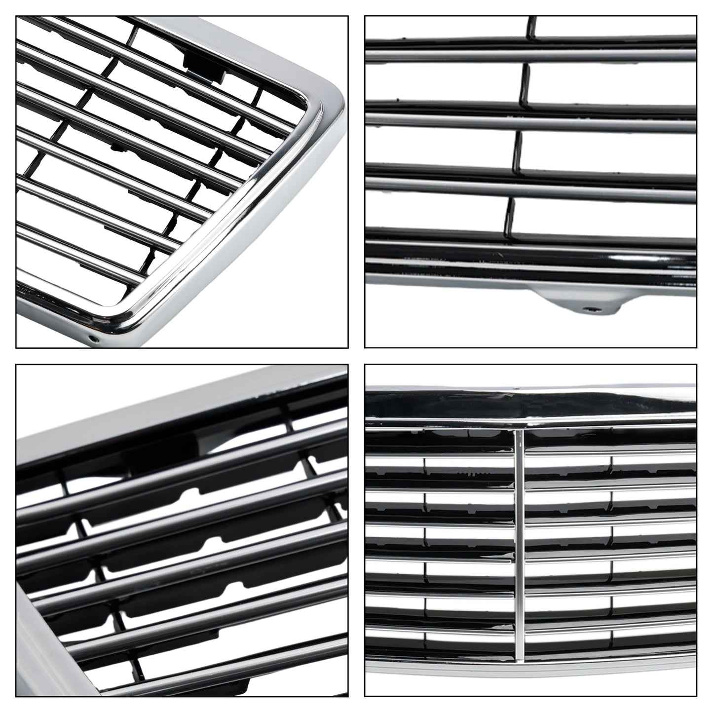 Griglia paraurti anteriore cromata Mercedes Benz Classe S W140 1992-1998